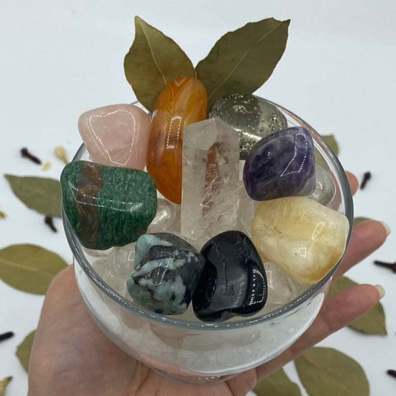 Prosperity Crystals Bowl Crystals