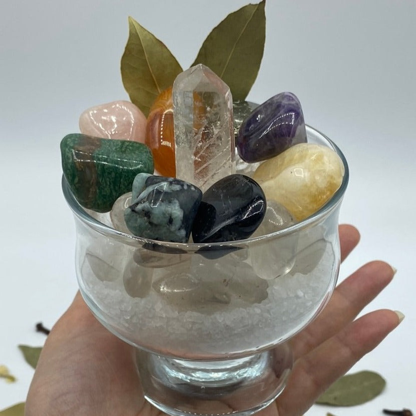Prosperity Crystals Bowl Crystals