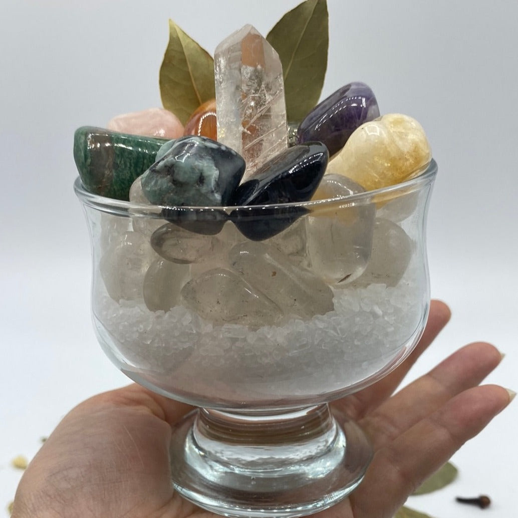 Prosperity Crystals Bowl Crystals
