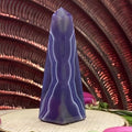 Purple Agate Obelisk - Stability & Courage 7.14cm Crystals