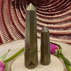 Pyrite Polished Point - Success & Prosperity Crystals