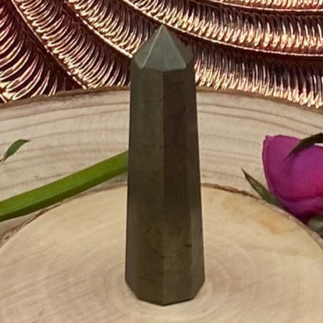 Pyrite Polished Point - Success & Prosperity Crystals