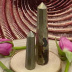 Pyrite Polished Point - Success & Prosperity Crystals