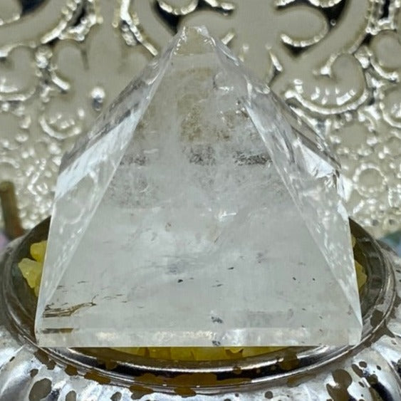 Quartz Pyramid - Intuition & Wisdom Small- 4cm Crystals
