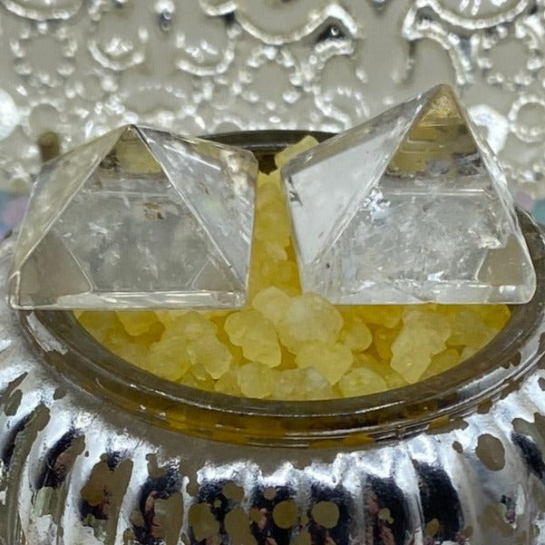 Quartz Pyramid - Intuition & Wisdom Mini- 2cm Crystals