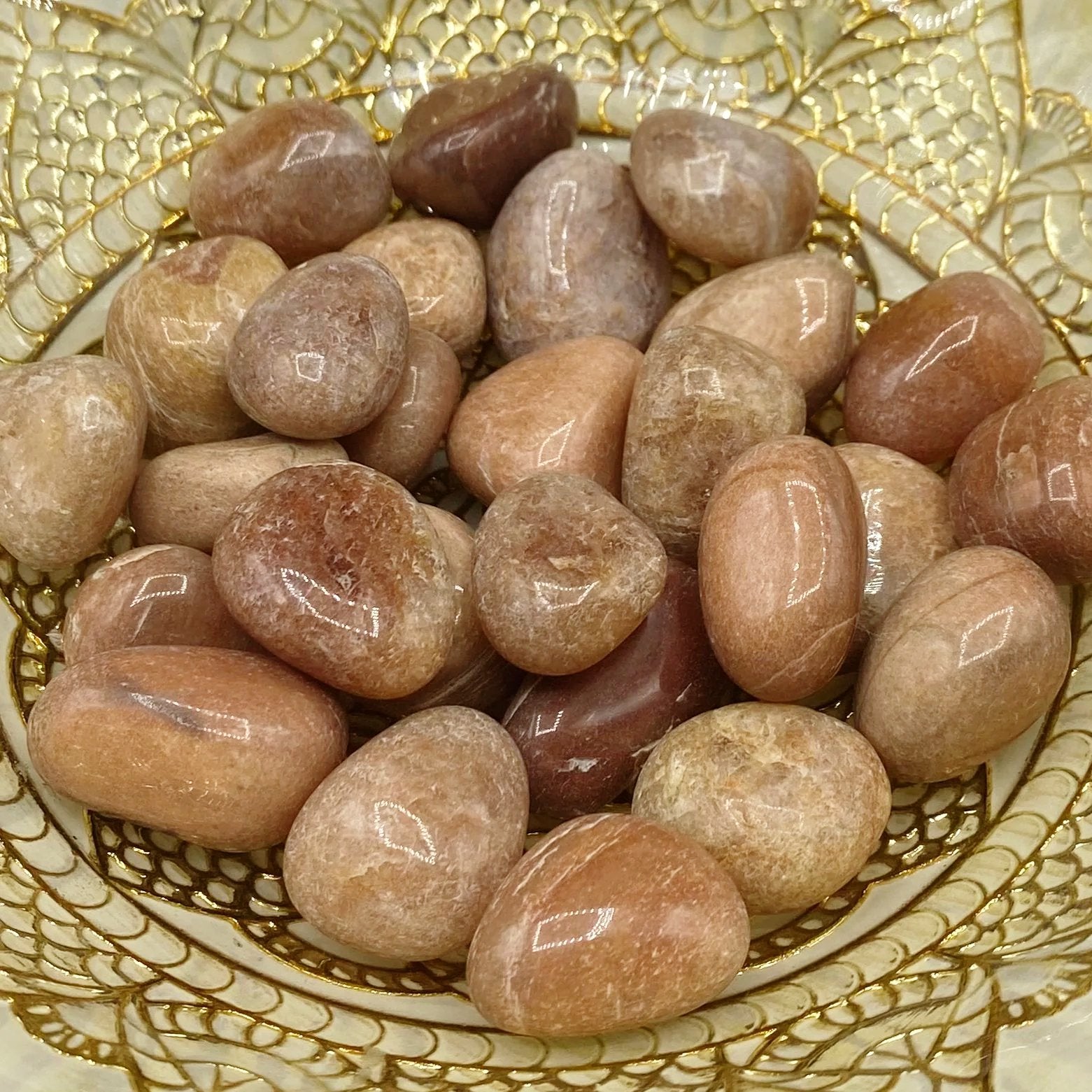 Red Aventurine Tumblestones Crystals