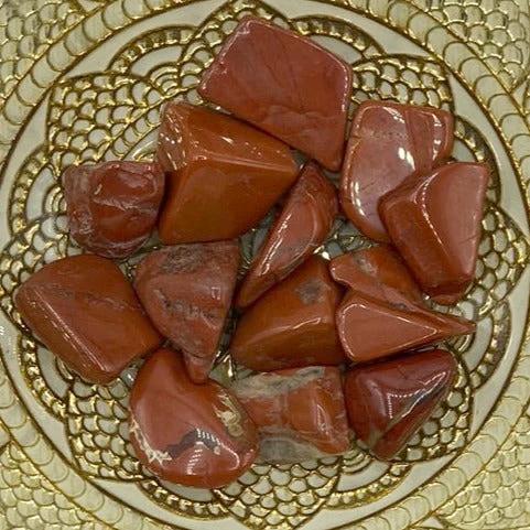 Red Jasper Tumblestones - Vitality & Protection Large Crystals