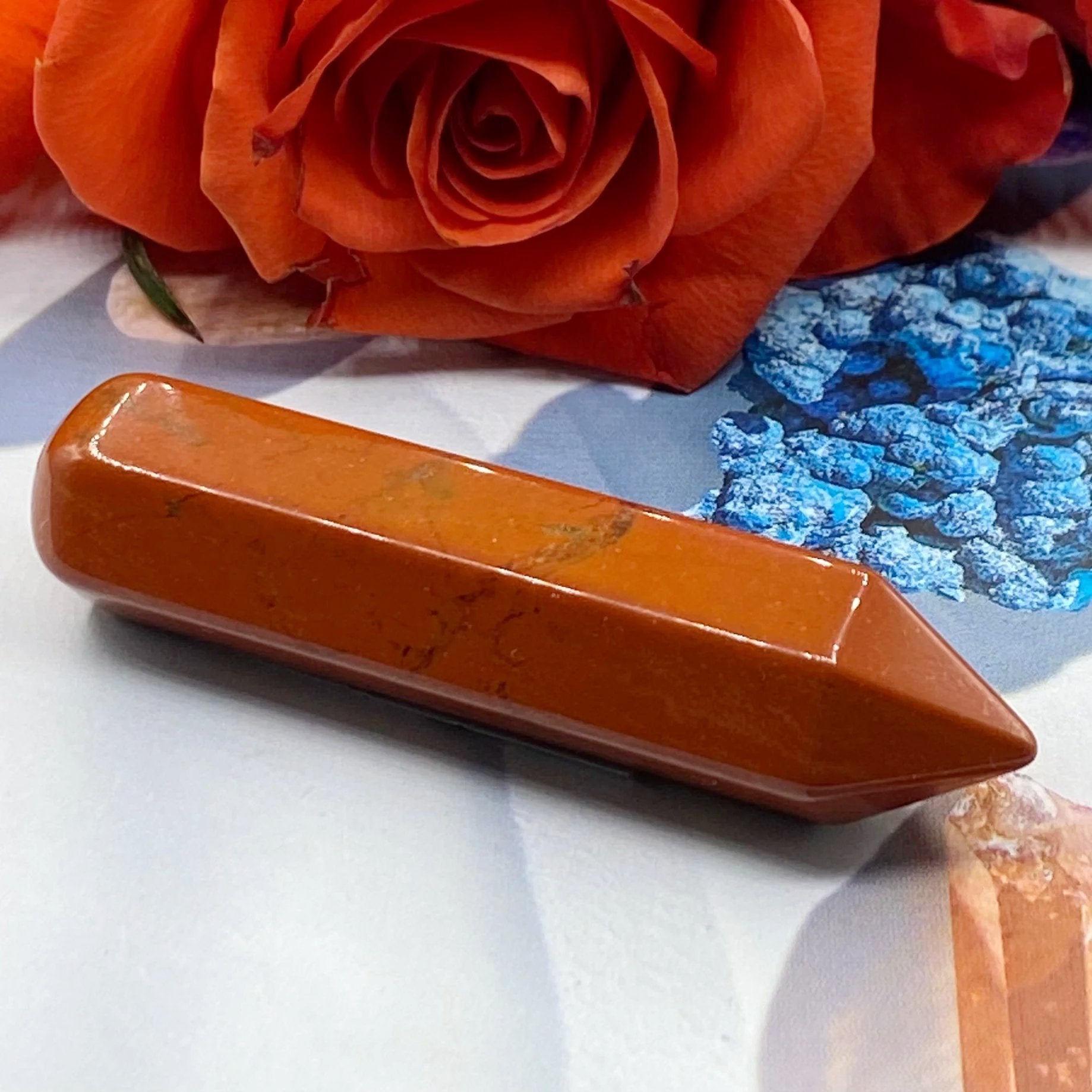 Red Jasper Wand Crystals