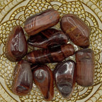 Red Tiger's Eye (Bull/ Dragon's Eye) Tumblestones - Motivation & Courage Crystals
