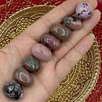 Rhodonite Tumblestones - Emotional Healing & Self-Confidence Crystals