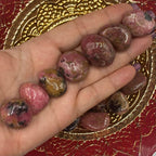 Rhodonite Tumblestones - Emotional Healing & Self-Confidence Crystals