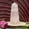 Rose Quartz Obelisk - Universal & Unconditional Love 7.9cm Crystals