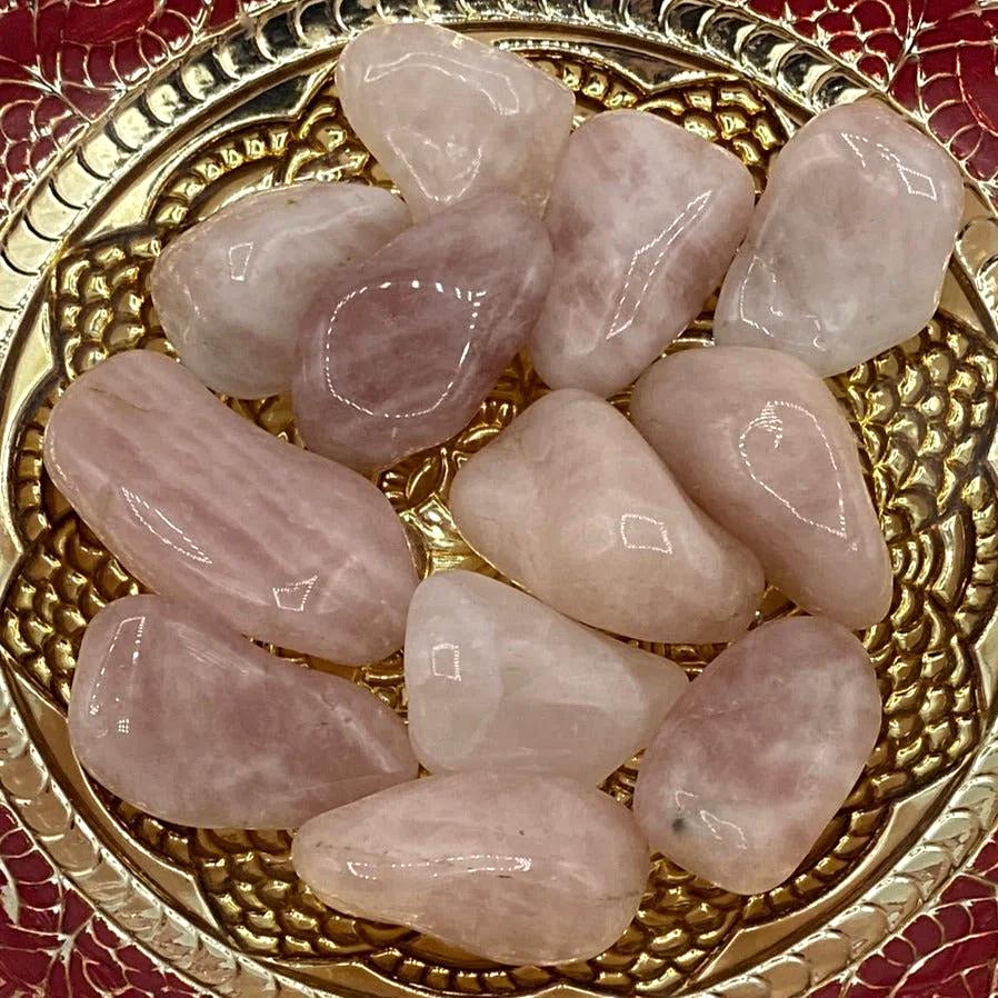 Rose Quartz Tumblestones - Universal & Unconditional Love Crystals