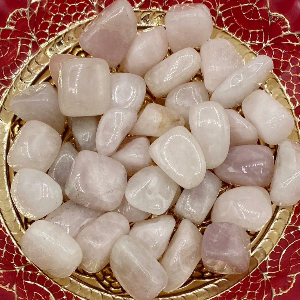 Rose Quartz Tumblestones - Universal & Unconditional Love Crystals
