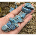 Rough Blue Apatite Chunk - Intuition & Enlightenment Small Crystals