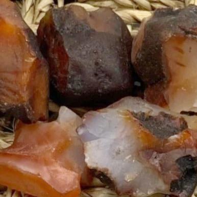 Rough Carnelian Chunk - Vitality & Courage Crystals