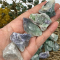 Rough Fluorite Chunk - Intuition & Protection 10g - 30g Crystals