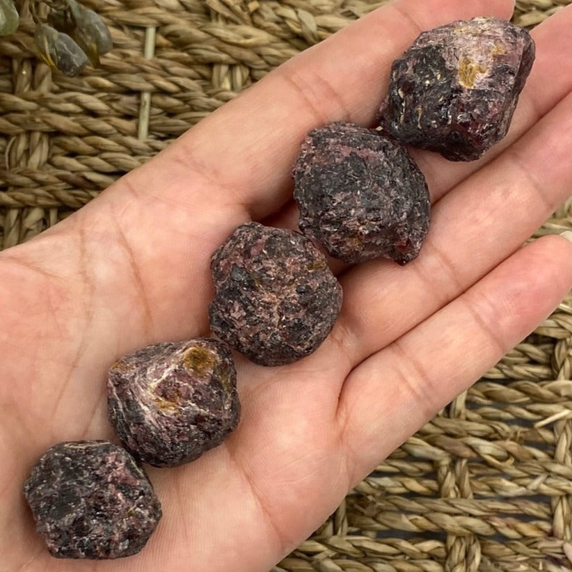 Rough Garnet Chunk - Vitality & Magnetism 15g - 25g Crystals