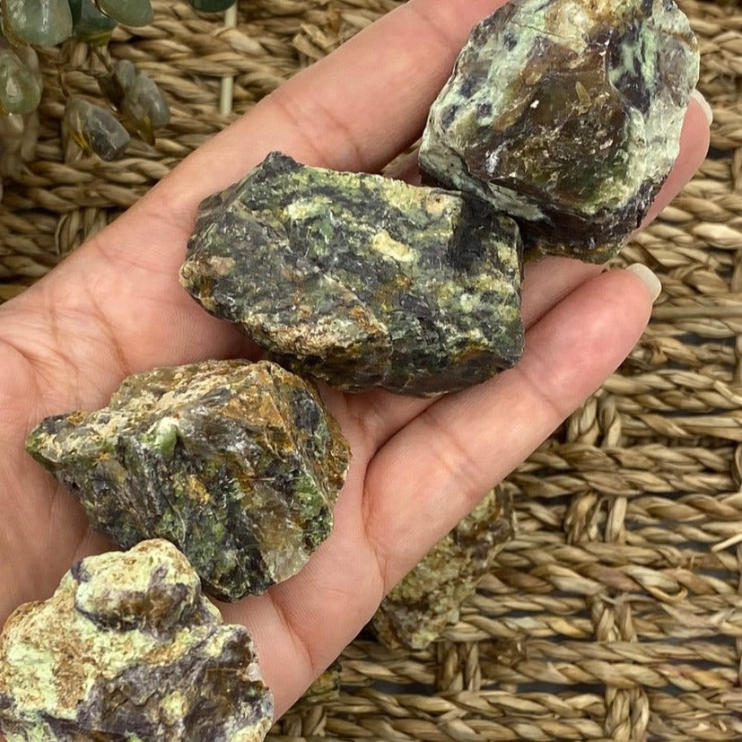 Rough Pistachio (Green) Opal Chunk 40g - 60g Crystals