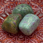 Ruby in Fuchsite Tumblestones Crystals