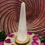 Selenite Obelisk - Cleansing & Purification Crystals