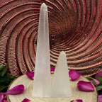 Selenite Obelisk - Cleansing & Purification Crystals