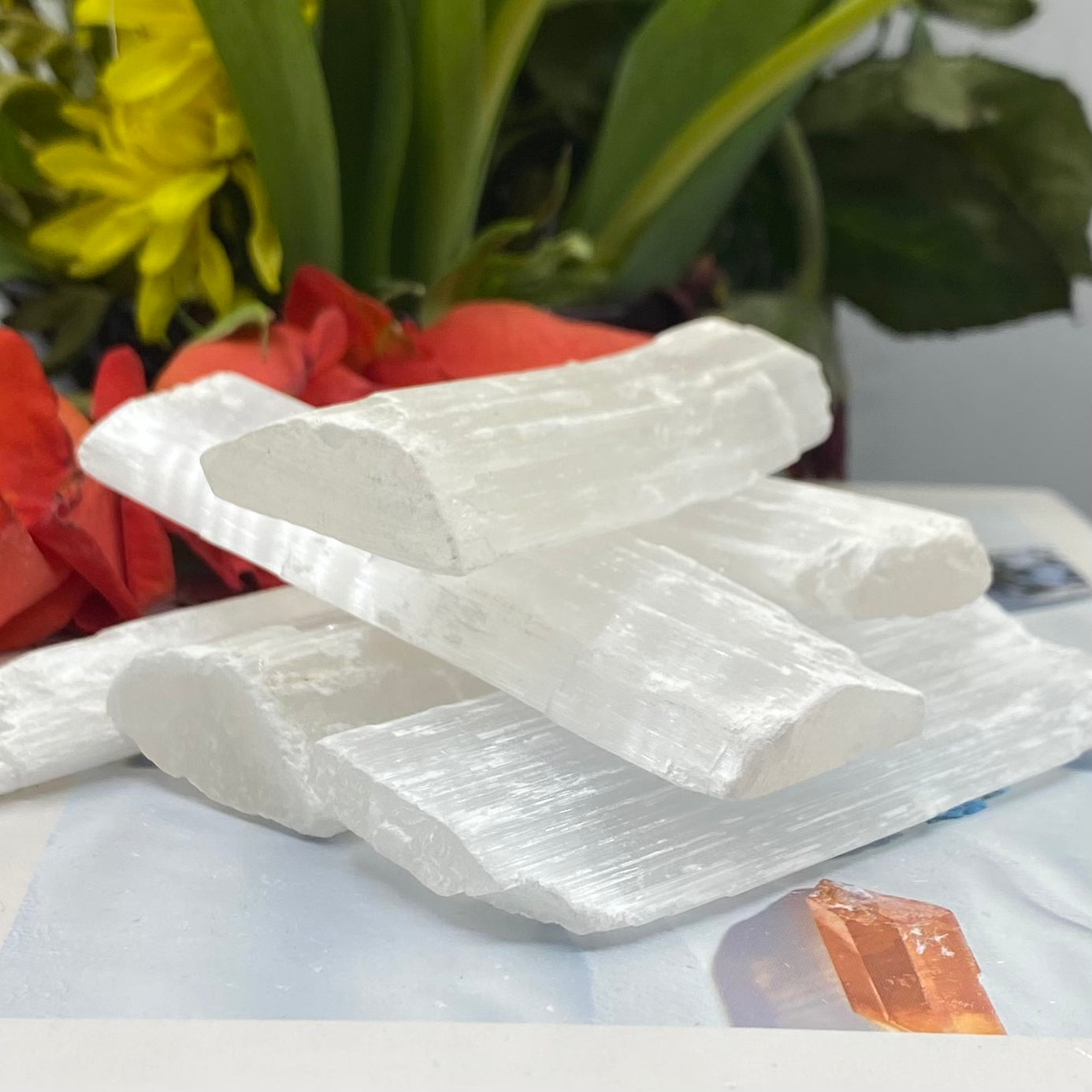 Selenite Ruler - Cleansing & Purification Small Crystals