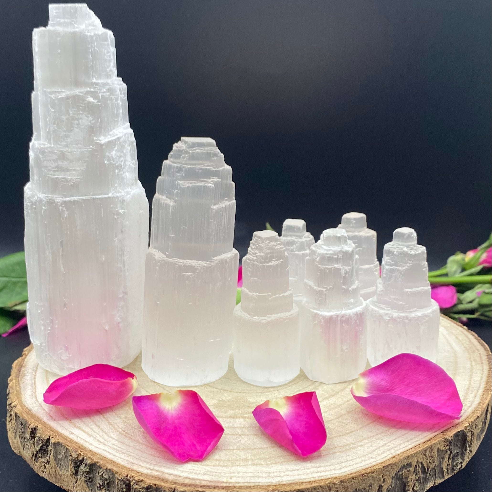 Selenite Towers - Cleansing & Purification Crystals