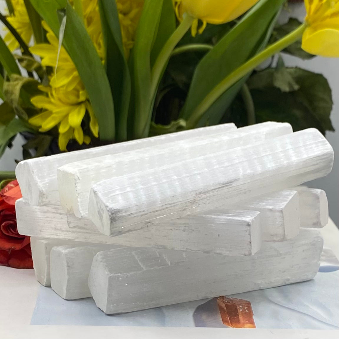 Selenite Stick/Wand - Cleansing & Purification 2- 10cm Crystals