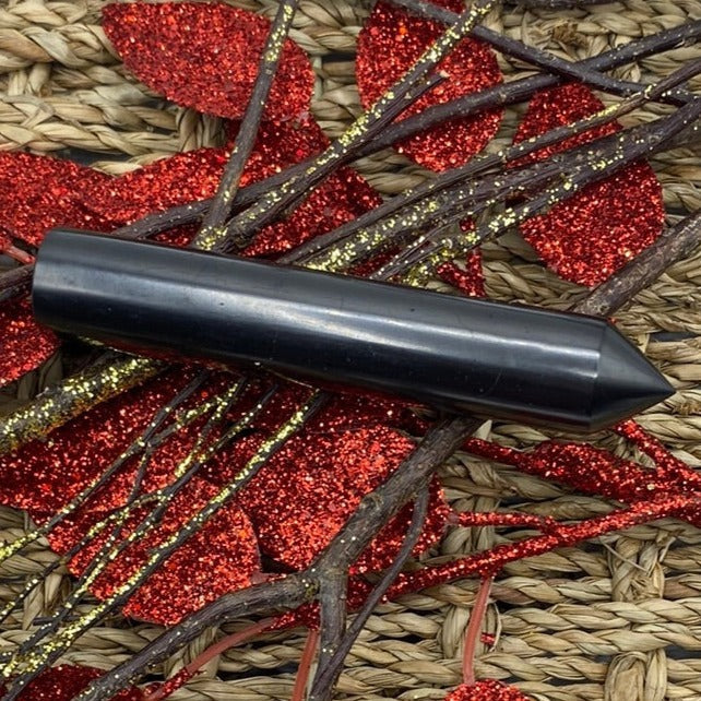 Shungite Pencil Wand - Stone of Life & Transmutation Crystals