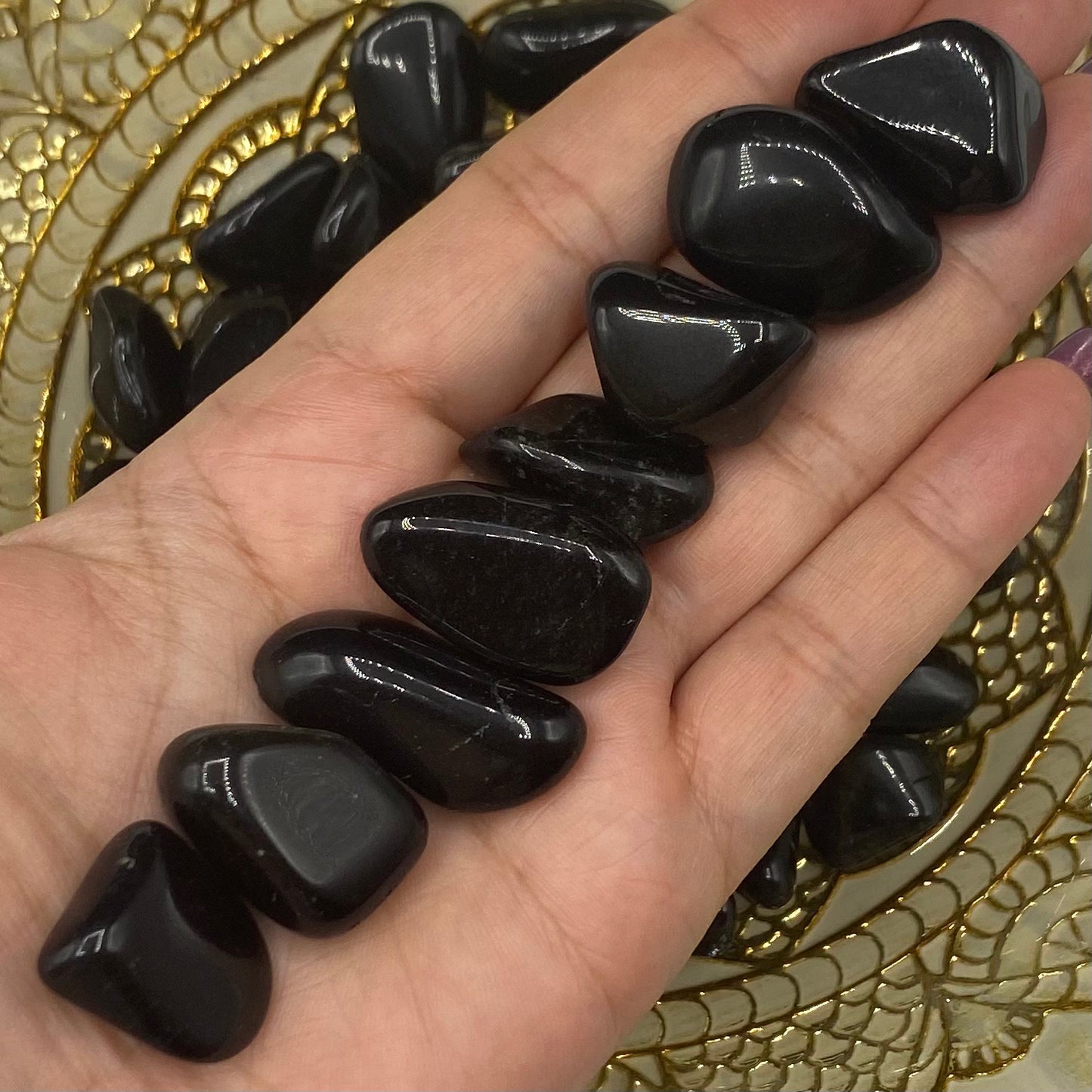Shungite Tumblestones - Stone of Life & Transmutation Crystals