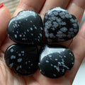Snowflake Obsidian Heart - Renovation & Personal Strength Mini- 3cm Crystals