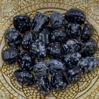 Snowflake Obsidian Tumblestones - Renovation & Personal Strength Crystals