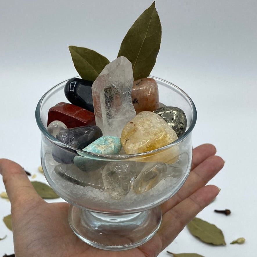 Success & Good Luck Crystals Bowl Crystals