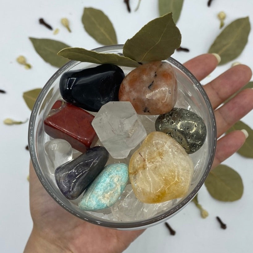 Success & Good Luck Crystals Bowl Crystals