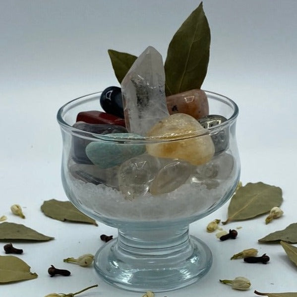 Success & Good Luck Crystals Bowl Tumblestones Crystals