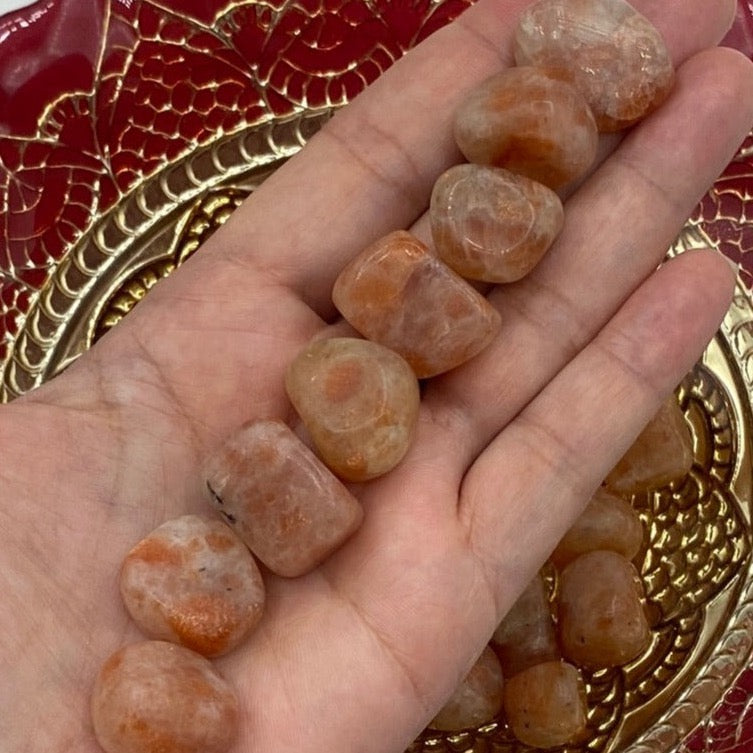 Sunstone Tumblestones - Personal Magnetism & Success Crystals