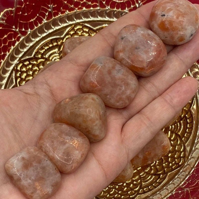 Sunstone Tumblestones - Personal Magnetism & Success Crystals