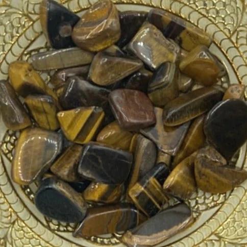 Tiger's Eye Tumblestones - Courage & Protection Medium Crystals