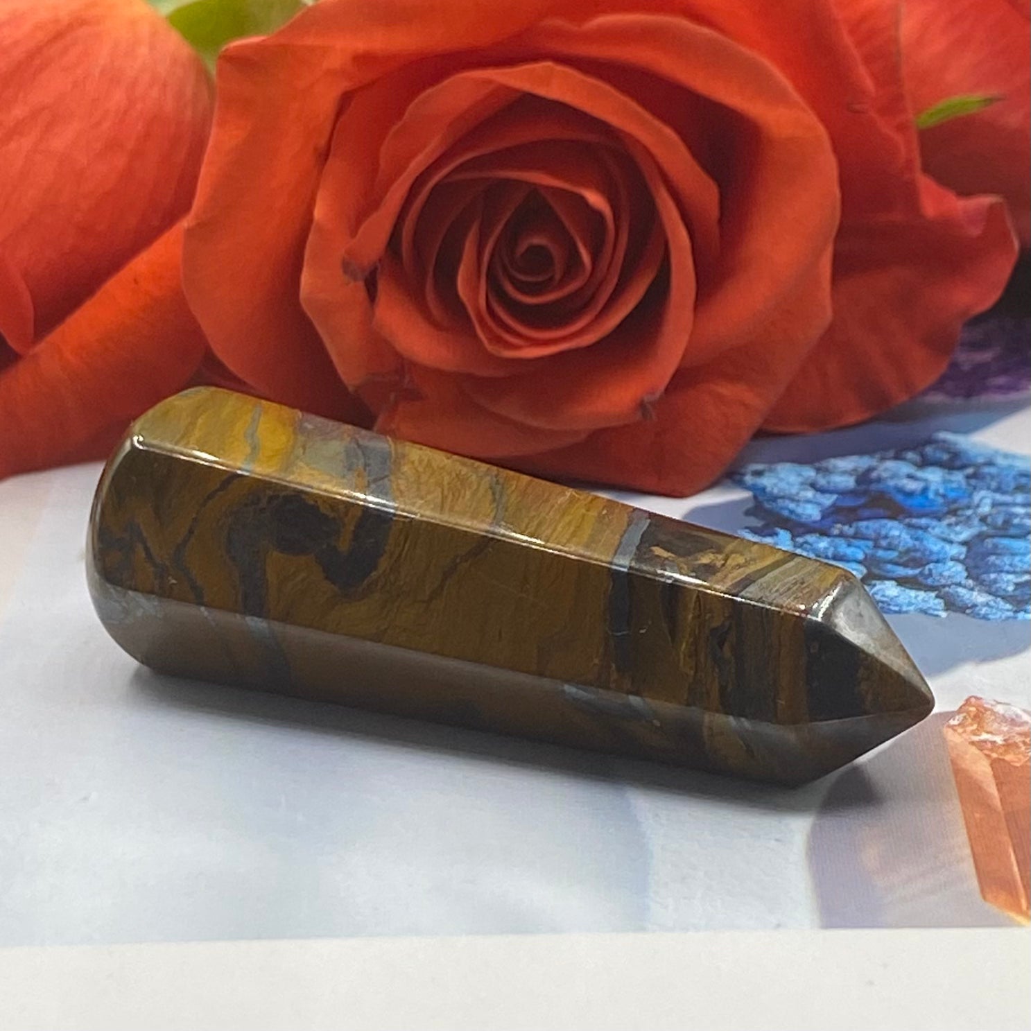 Tiger Iron Wand Crystals