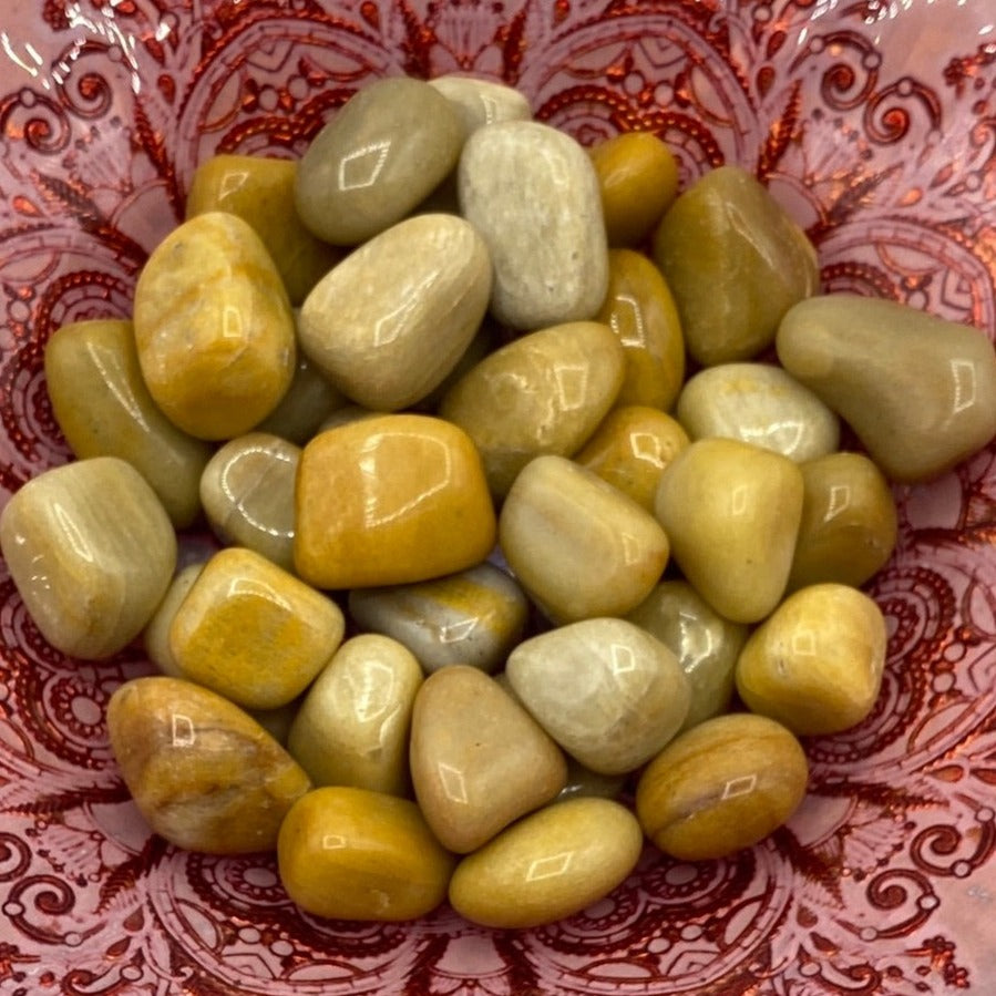 Yellow Aventurine Tumblestones Medium Crystals