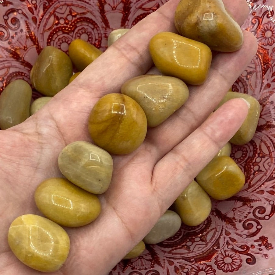 Yellow Aventurine Tumblestones Crystals