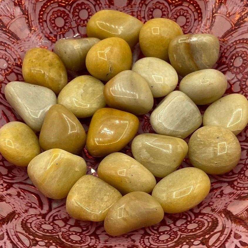 Yellow Aventurine Tumblestones Crystals
