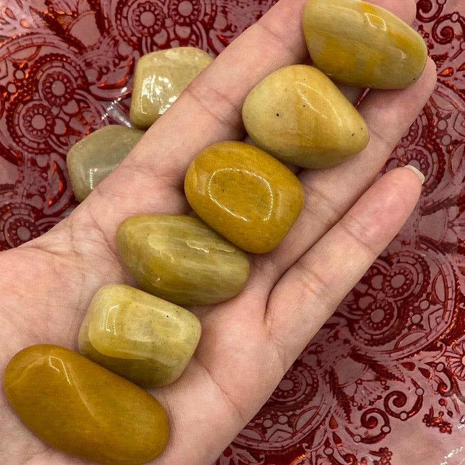 Yellow Aventurine Tumblestones Crystals