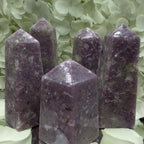 Lepidolite Obelisk - Transmutation & Happiness