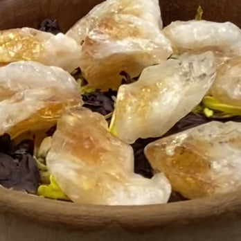 Rough Citrine  (Heat Treated) Chunk - Abundance & Success