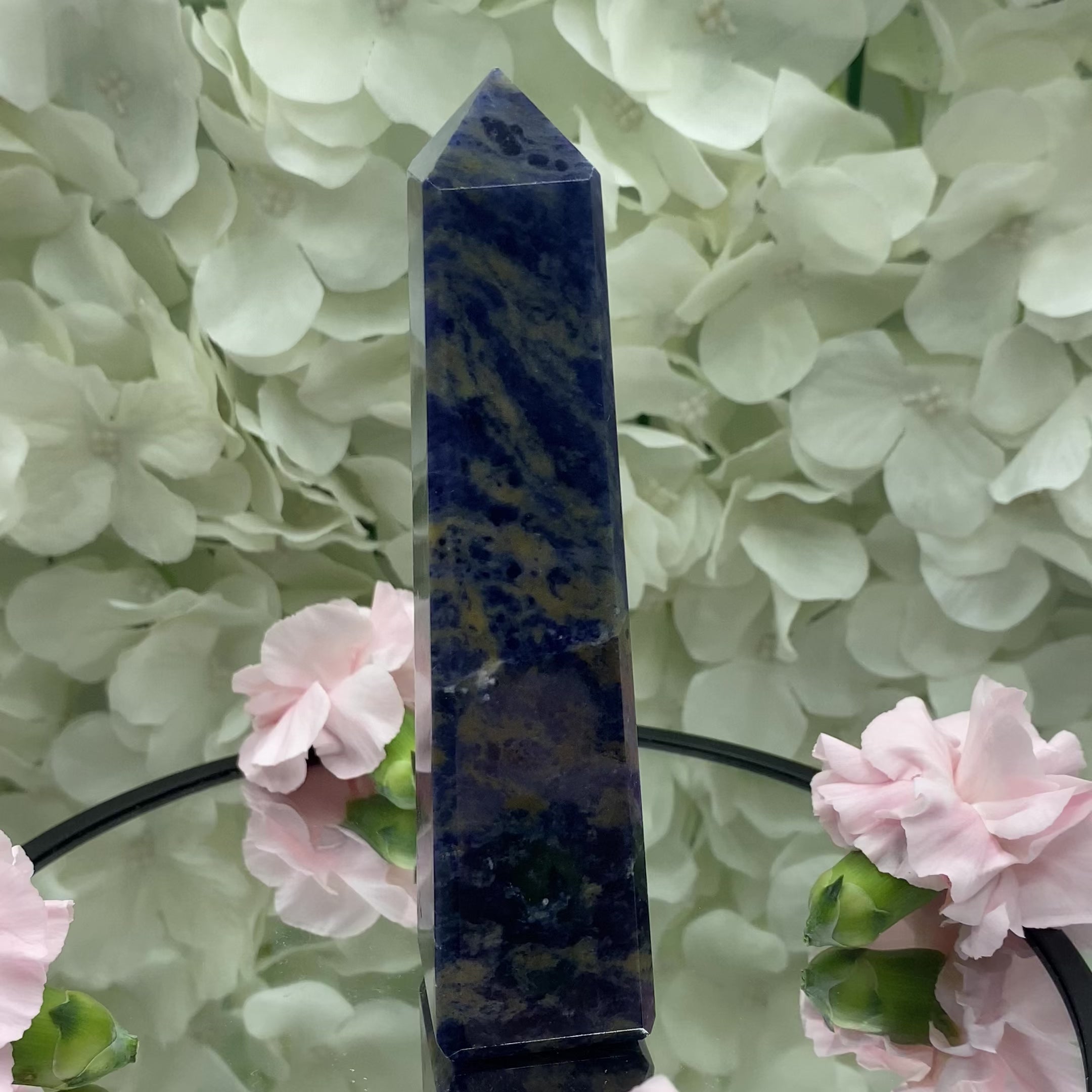 Sodalite Obelisk - Wisdom & Guidance