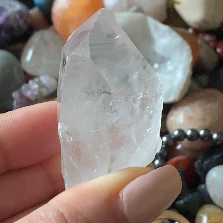 Quartz Top Polished Point - Intuition & Wisdom Crystals