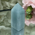 Aquamarine Point - Serenity & Intuition 1- 4.2cm x 1.8cm Crystals