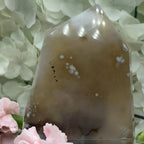 Agate Obelisk Drusy Tower - Balance & Harmony Crystals